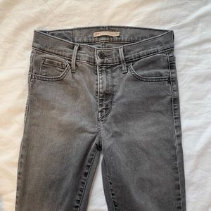 levis 720 high rise skinny jeans